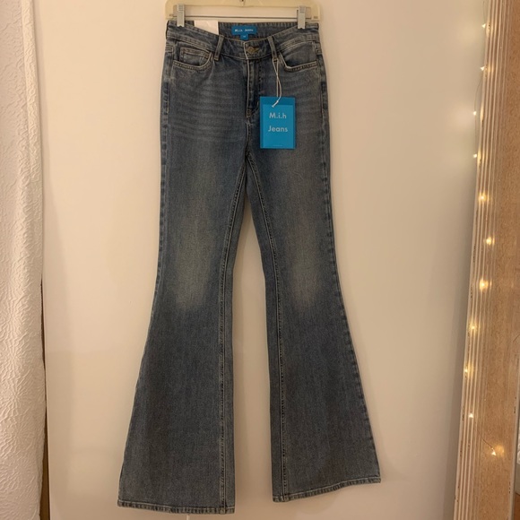 M.i.H Jeans Stevie Flare in Berg Wash 25 NWT - Picture 2 of 8